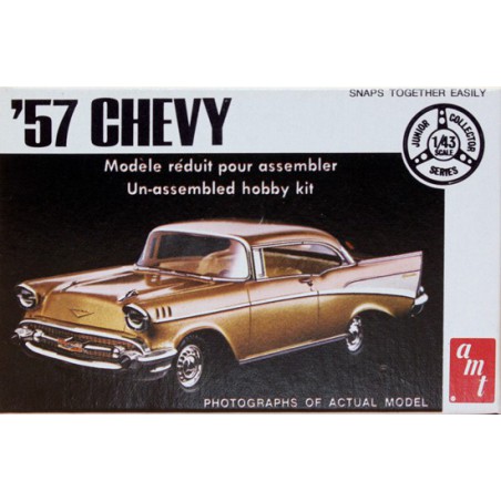 Maquette de voiture en plastique Chevrolet Chevy 1957 1/48