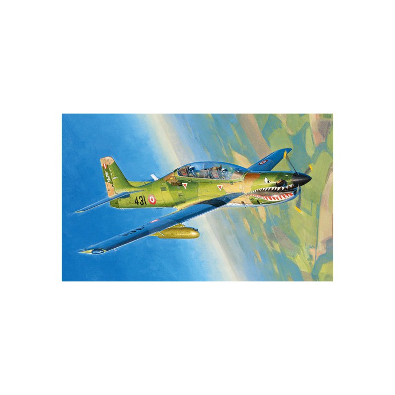 Maquette d'avion en plastique Brazilian EMB312 Tucano 1/48