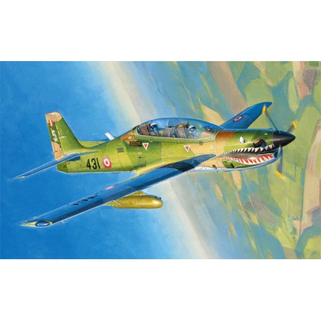 Maquette d'avion en plastique Brazilian EMB312 Tucano 1/48