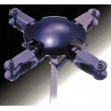 Accessoire pour hélicoptère radiocommandé TETE ROTOR QUADRIPALES 10/15cc