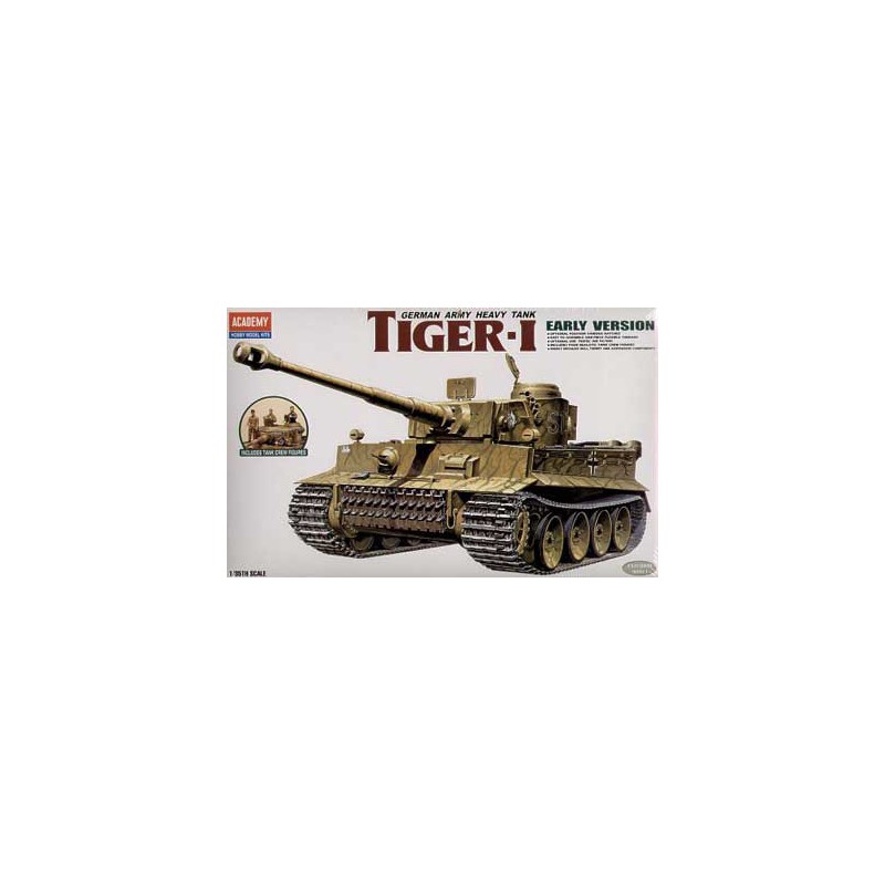 Maquette de Char en plastique Tiger 1 Exterior 1/35