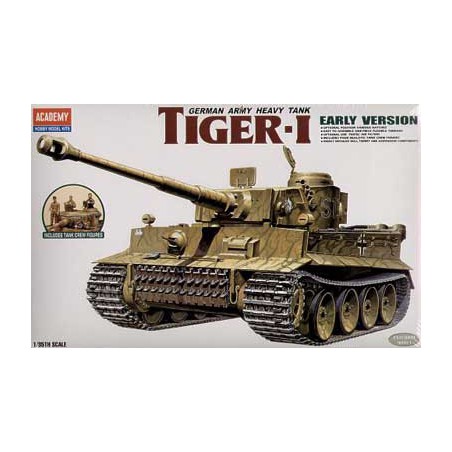 Maquette de Char en plastique Tiger 1 Exterior 1/35