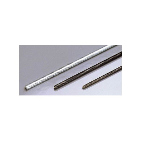 Steel material threaded steel M3 x 20 cm | Scientific-MHD