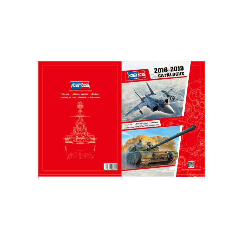 Maquette d'avion en plastique Catalogue HOBBY BOSS 2018