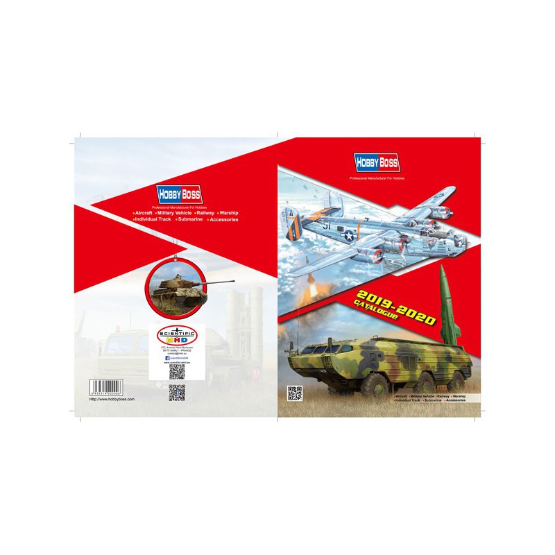 Maquette d'avion en plastique Catalogue HOBBY BOSS 2019-20
