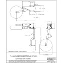 Accessoire embarqué TRAIN RENTRANT PNEUMATIQUE BI-JAMBES 9 à 20Kg - AT-6 1/5