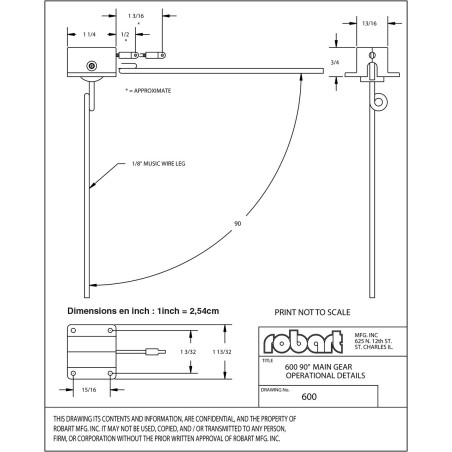 Eingebetteter Zubehör Returning Train Mechanics 2,5 bis 6,5 ccm - 90 ° | Scientific-MHD