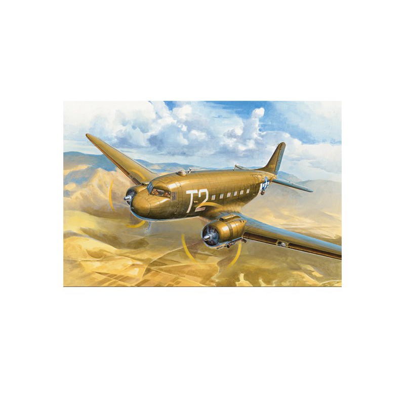 Maquette d'avion en plastique C-47D Skytrain 1/72