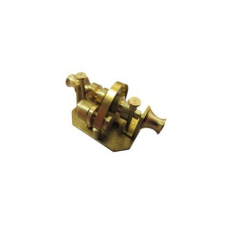 Brass anchor wrapping boosted brass 43x20mm (1pc) | Scientific-MHD