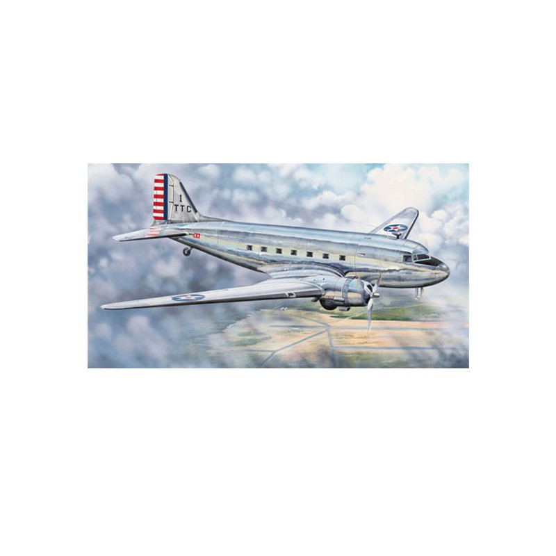 Maquette d'avion en plastique C-48C SKYTRAIN