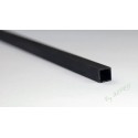 Kohlenstoff/quadratisches Kohlenstoffmaterial 5,0/6,0 mm 1 Meter lang | Scientific-MHD