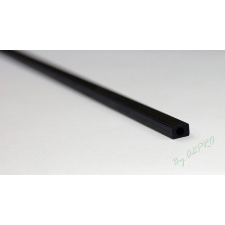 Matériau en carbone Tube rect/rond 6,15x4,15/3mm