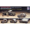 Maquette de camion en plastique KUROGANE 4WD + ISUZU TX40 1/48