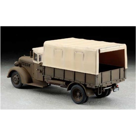 Maquette de camion en plastique KUROGANE 4WD + ISUZU TX40 1/48