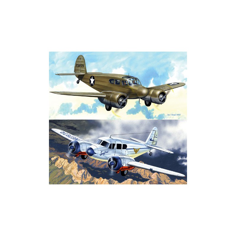 Maquette d'avion en plastique UC-78 BAMBOO BOMBER 1/48