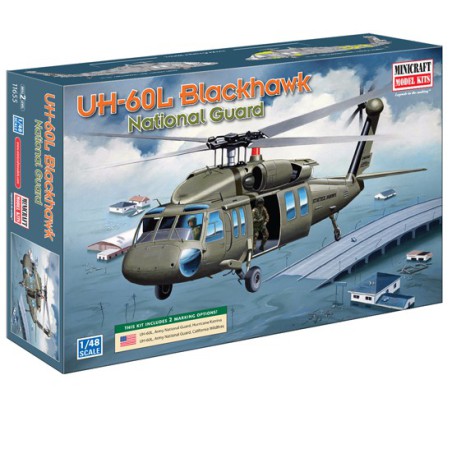 Maquette d'hélicoptère en plastique UH-60L Blackhawk 1/48