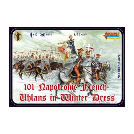 French Uhlans figurine in winter 1/72 | Scientific-MHD