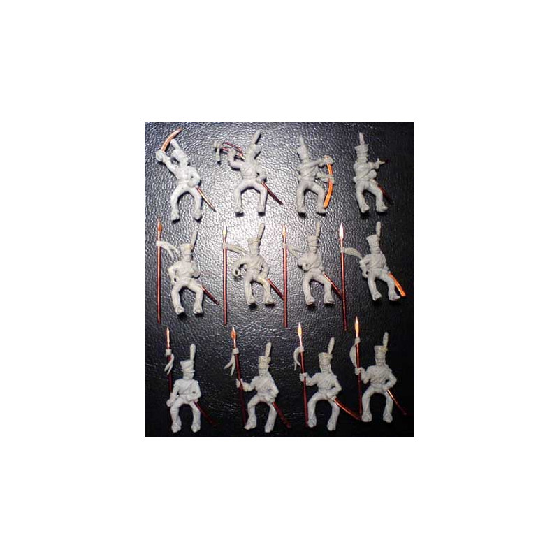 Figurine UHLANS FRANCAIS EN ETE 1/72