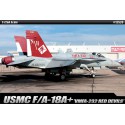 Maquette d'avion en plastique USMC F/A 18A+ VMFA-232 Red Devils 1/72