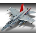 Maquette d'avion en plastique USMC F/A 18A+ VMFA-232 Red Devils 1/72