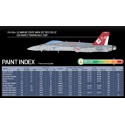 USMC F/A 18A plastic plane model+ VMFA-232 Red Devils 1/72 | Scientific-MHD