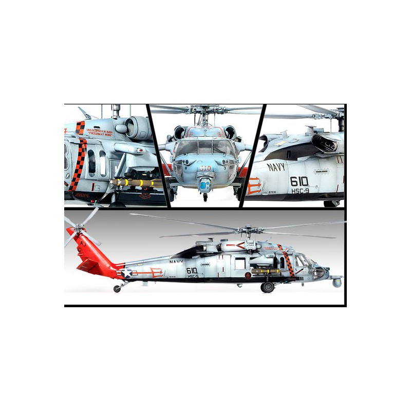 Maquette d'hélicoptère en plastique USN MH-60S1/35 Maquette d'hélicoptère en plastique USN MH-60S1/35
