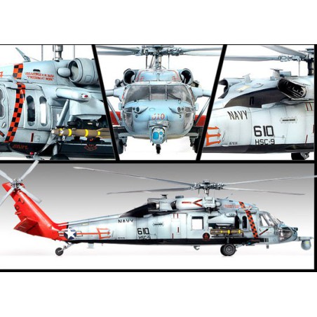 Maquette d'hélicoptère en plastique USN MH-60S1/35
