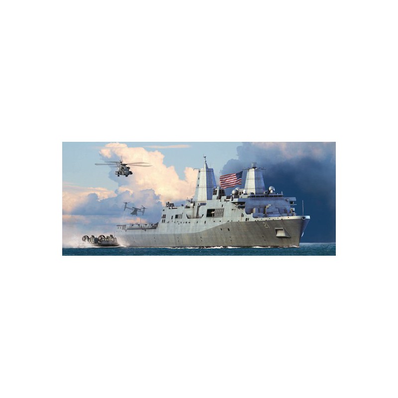 Maquette de Bateau en plastique USS New York (LPD-21) 1/700