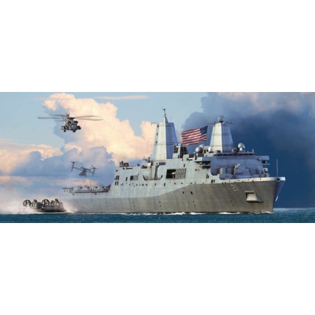 USS New York plastic boat model (LPD-21) 1/700 | Scientific-MHD
