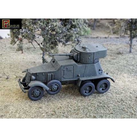 Maquette de Char en plastique BA-6 Armoured Car 1/72
