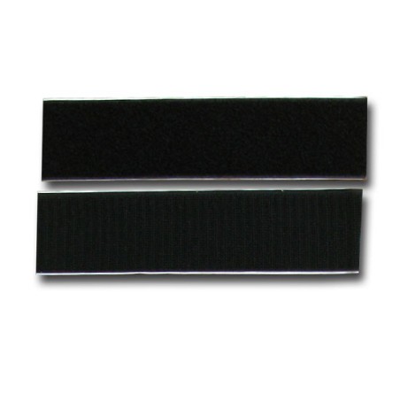 Velcro on -board accessory black sticker 50mm x 20cm | Scientific-MHD