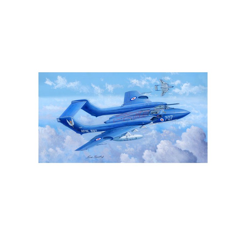 Maquette d'avion en plastique DE HAVILLAND DH.110 1/48