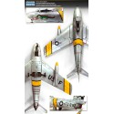 Plastic plane model F-86F Saber Korean War 1/72 | Scientific-MHD