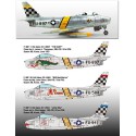 Plastic plane model F-86F Saber Korean War 1/72 | Scientific-MHD