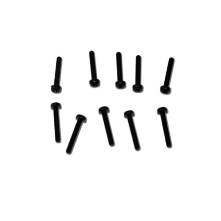 TC Nylon Black M3x20 screw screws (10 pcs) | Scientific-MHD