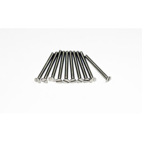 Visserie screw TF stainless steel M2.5x10 (10 pieces) | Scientific-MHD