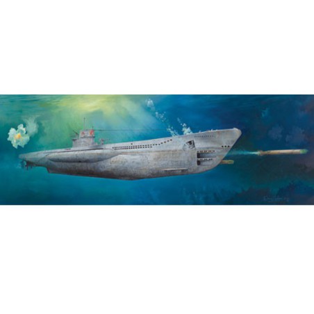 DKM U-Boattype VIIC U-552 plastic boat model | Scientific-MHD