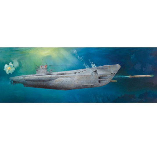 Maquette de Bateau en plastique DKM U-BOAT TYPE VIIC U-552 1:48 Maquette de Bateau en plastique DKM U-BOATTYPE VIIC U-552