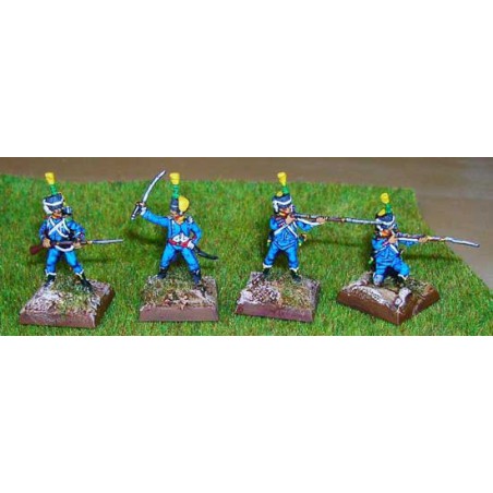 Figurine Voltigeurs Français 1/72