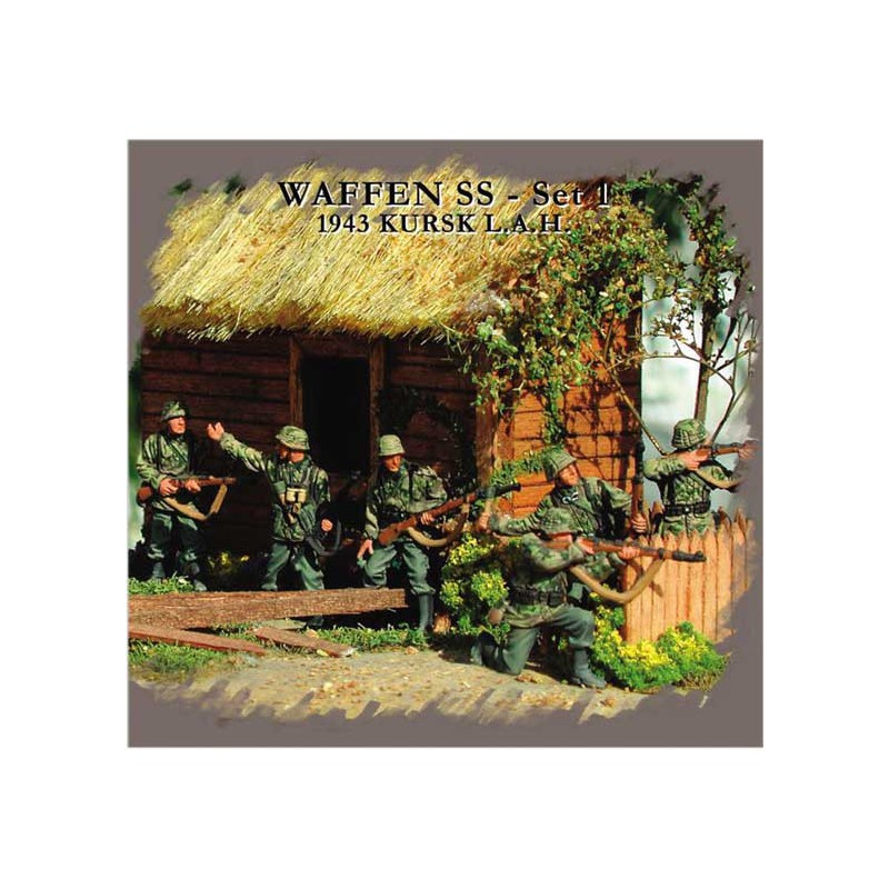 Figurine WAFFEN SS 1943 WWII (n°1) 1/72