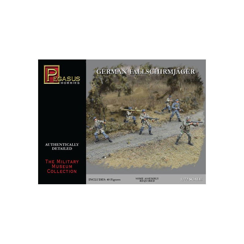 Figurine WWII Fallschirmjager 1/72