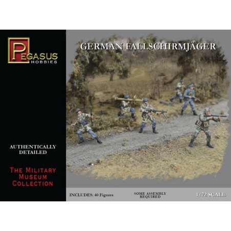 Figurine WWII Fallschirmjager 1/72