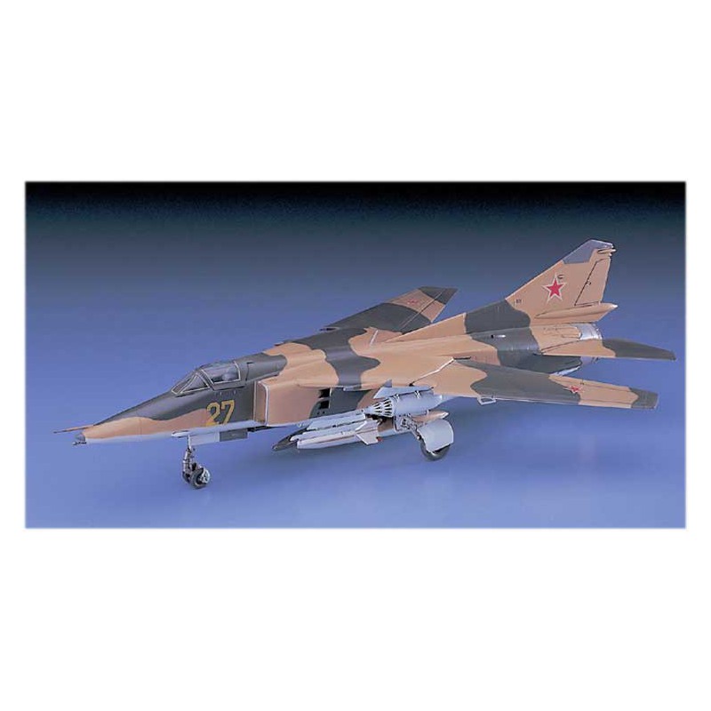 Maquette d'avion en plastique MIG-27 FLOGGER D (C10) 1/72