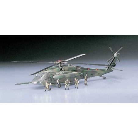 Maquette d'hélicoptère en plastique HH-60 D NIGHT HAWK (D7)1/72