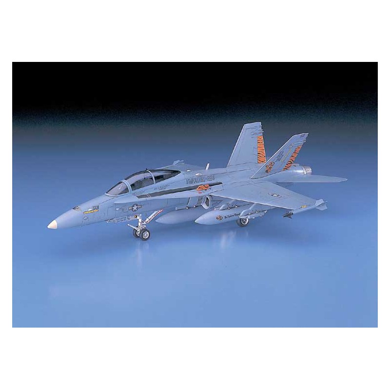 Maquette d'avion en plastique F/A-18D HORNET (D9) 1/72