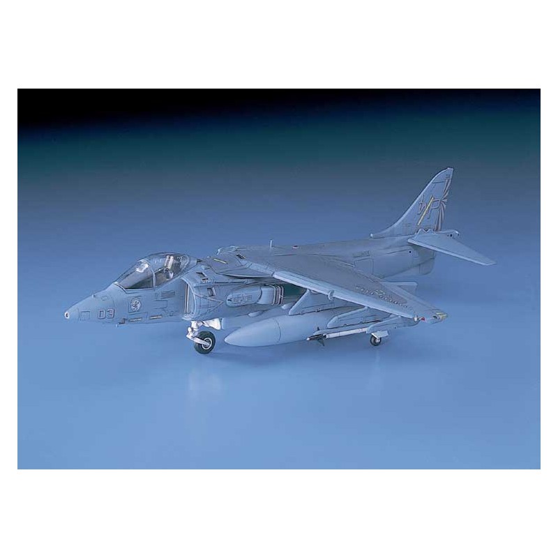 Maquette d'avion en plastique AV-8B HARRIER II (D19) 1/72