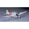 Maquette d'avion en plastique A6M2 ZERO FIGHTER Type21 1/72