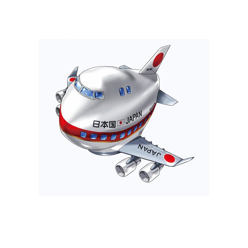 Maquette d'avion en plastique B747-400 Egg Plane