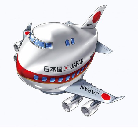 Maquette d'avion en plastique B747-400 Egg Plane