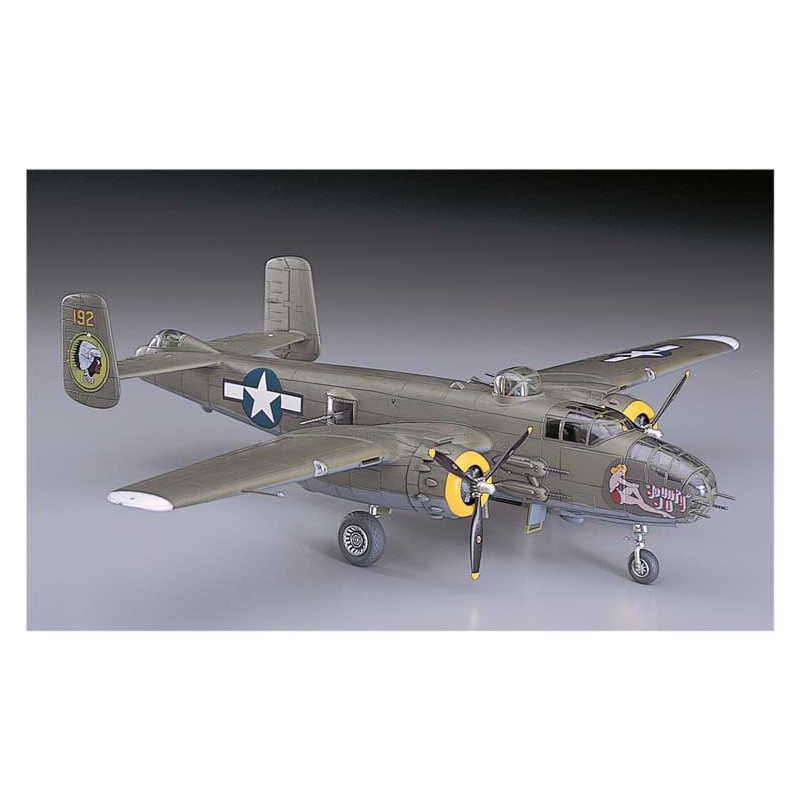 Maquette d'avion en plastique B-25J MITCHELL (E16) 1/72